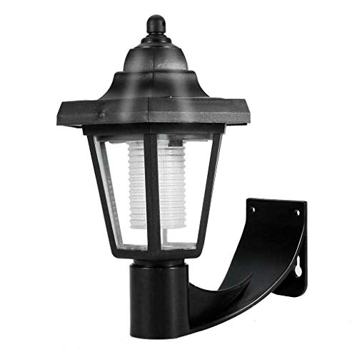 Preisvergleich Produktbild Moskito Lampe, Solarbetriebene LED-LeuchteRasen Mückenlampeelektrischer Insektenvernichter, Mückenvernichter, Moskito Zapper Mückenschutz Lamp Anti Mücken Mückenlicht vermeiden Mückenstiche (Black)
