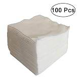 VINILO DE GAUZE ESTERIL: Set de 100 piezas de rollos de gasa estériles empacados individualmente que son perfectos para vestir cualquier tipo de lesión en su cuerpo. Estos son ideales para el brazo, la muñeca, el pie, el tobillo, la rodilla y el codo.