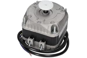 Lüftermotor VNT16-25/029 von ELCO 230 V 16 W 50/60 Hz 1300/1550 U/min 5 Befestigungsoptionen Gleitlager für Electrolux, Mareno, Icematic