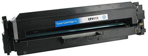 Toner-Kartusche kompatibel für HP CF411X cyan LaserJet M452 LaserJet M477 - 2