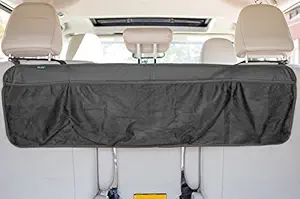 Latiq Mart Multipurpose Cargo Accessories Organizer Car Back Seat Storage Organizer || Universal Travel Car Back Seat Organizer