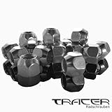 Mutter Tracer KEMUTTER1215OBKITROVER-1101 Radmuttern offen 20 Stücke, Verchromt