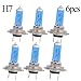 Produktbild NBSMN H7 Halogen-scheinwerferlampe, 12v/100w Anti-uv Super Weiße Autoscheinwerfer 1800lm Blaue Nebelscheinwerfer, Geeignet Für Die Meisten Modelle (6 Stück)