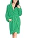 Produktbild Vossen Damen Bademantel Texas, Einfarbig, Grün (emerald 571), XXL (50-56)