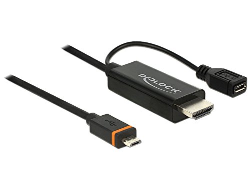 DELOCK Kabel Slimport / MyDP St > HDMI St + USB micro-B Bu (Google Nexus 4) 1,5 m