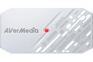 AVerMedia 4K60 HDMI Capture Card per DSLR, videocamera - Bassa latenza per streaming live e videoconferenze con OBS, Zoom, Twitch - Compatibile con Windows, MacOS, PC - CamStream 4K BU113G2