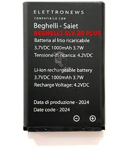 Batteria Brondi Amico Chic 1000mAh 3,7V BL-5C - Ricambio Perfetto, Prestazioni Come L'originale!