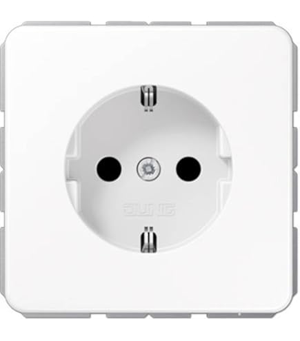Jung A 1520 N MO Wandcontactdoos met beschermingscontact 16A 250V Mokka scherpe prijzen en groot assortiment