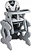 Caretero 2-in-1 Primus Highchair (Grey)