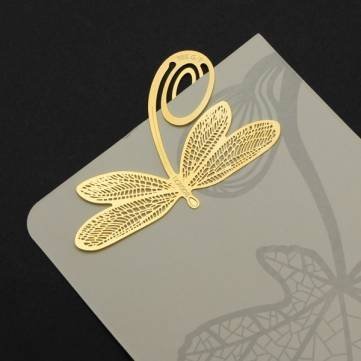 Arpoador chapados en oro de lectura lib  lula de metal Clip Bookmark regalo marcas de libro Arpoador chapados en oro de lectura lib  lula de metal Clip Bookmark regalo marcas de libro