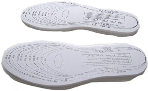 Unisex Universal Extra Comfort Insoles (2 Pairs) To Trim and Fit Any Size Girls 3 - Men 11
