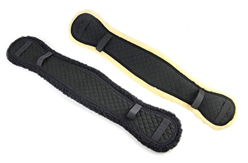 HyCOMFORT-Girth-Cover-Provides-Comfort-Prevents-Rubbing-For-The-Horses-80cm-Available-In-Black-Or-Black-Natural