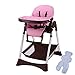 Produktbild BLWX- Kinderstuhl Booster Seat Baby Chair Faltbarer tragbarer Kindersitz Baby Eat Table Seat Kinderstuhl (Farbe : Rosa, Ausgabe : B)