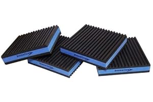 Diversitech MP4-E E.V.A. Anti-Vibration Pad, 4" x 4" x 7/8" Pack of 4