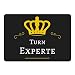 Produktbild Mousepad Turn Experte schwarz