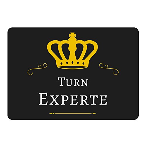 Preisvergleich Produktbild Mousepad Turn Experte schwarz