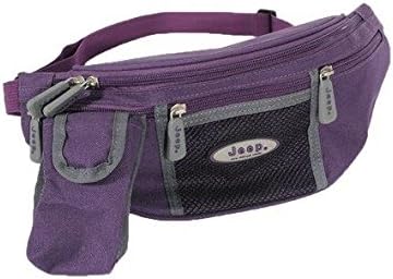 Tough Polyester Jeep Womens Waist Bum Bag Lilac