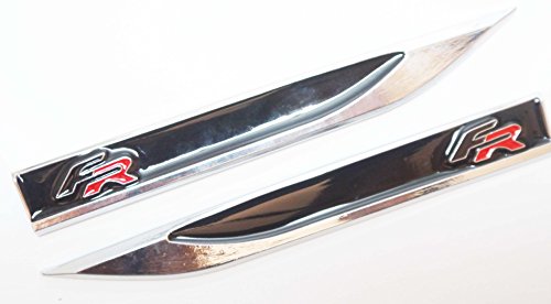 uauto por encargo Negro buardabarros LATERAL pines Indicador molduras