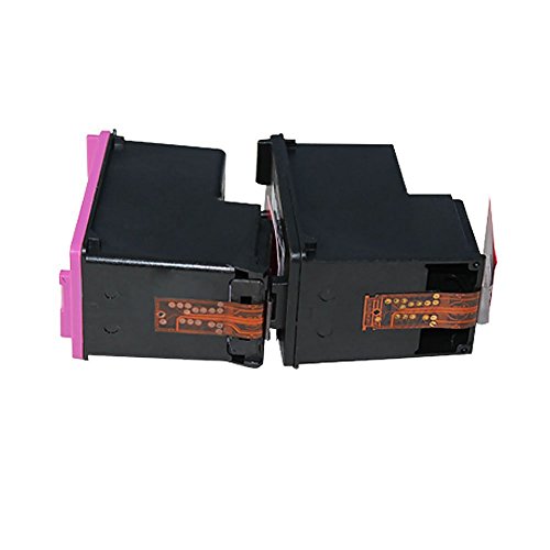 Inmax 302XL Tintenpatronen kompatibel für HP Deskjet 3630 302XL Ersatz für HP Deskjet 3636 Officejet 3831 OfficeJet 4655 Envy 4525(1 Schwarz +1 Tri-color ) - 8