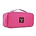 Imported Portable Underwear Bra Cosmetic Travel Storage Bag Rose Red RS.405.00