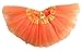 Dancina Baby Girls’ Toddlers Tutu Classic Triple Layer Tulle 6 to 18 Months Plus Orange