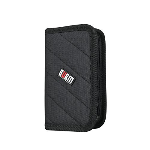 BUBM Tragetasche für Zubehör Speicherkarte Organiser Tasche Kartetasche für SD SDHC CF xD Kamera Speicherkarte mit 8 Steckplätzen - 3