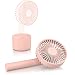 Produktbild CSL - Ventilator Togo mit Akku | Handventilator USB Tischventilator Ventilator wiederaufladbar | 3-stufige Geschwindigkeitsregelung | Energiesparend (nur 4W) | LED-Anzeige | Hoher Luftdurchsatz