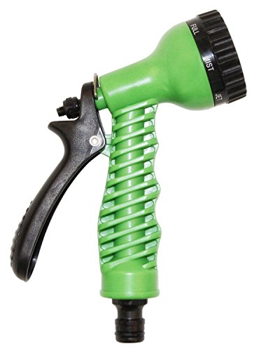 30.5 meters / 100 feet extendable flexible garden hose Flexible hose with knee safety from 3-layer natural latex 7 spraying functions / extension hose / stretchable up to 30.5 meters / 100 feet (100 Ft) - 4
