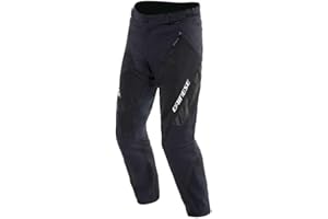 DAINESE Drake 2 Air Absoluteshell Pants Pantaloni Moto Impermeabili, Ventilati, con Protezioni Removibili su Ginocchia Uomo (Pacco da 1)