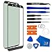 Price comparison product image MMOBIEL Front Glass Repair Kit for Samsung Galaxy A6 SM-A600 (Black) Display Touchscreen incl. 11 pcs Tool Kit incl Pre-cut Sticker/Tweezers/Suction Cup/Metal Wire/Cleaning Cloth