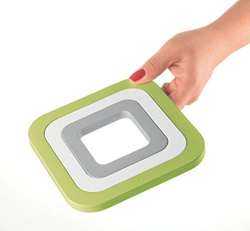 guzzini 3 in 1 Set Untersetzer MY KITCHEN Topfuntersetzer grün 29230084 - 3