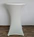 Produktbild Stehtisch Husse Stretch Stehtischhusse 70 - 75 cm creme Stretchhusse dehnbar elastisch