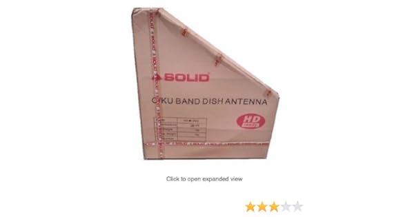 Solid C Ku Prime Focus Satellite C Band Reception Dish Antenna