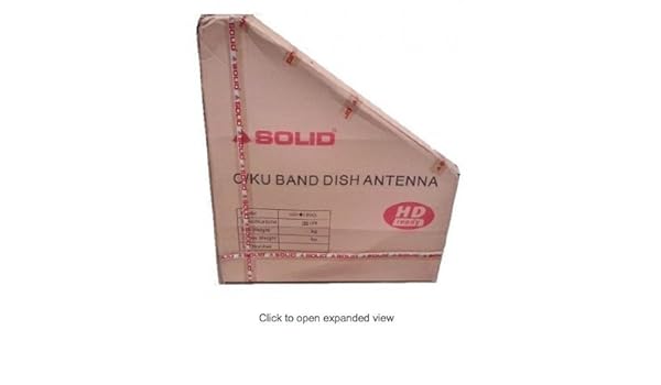 Solid C Ku Prime Focus Satellite C Band Reception Dish Antenna