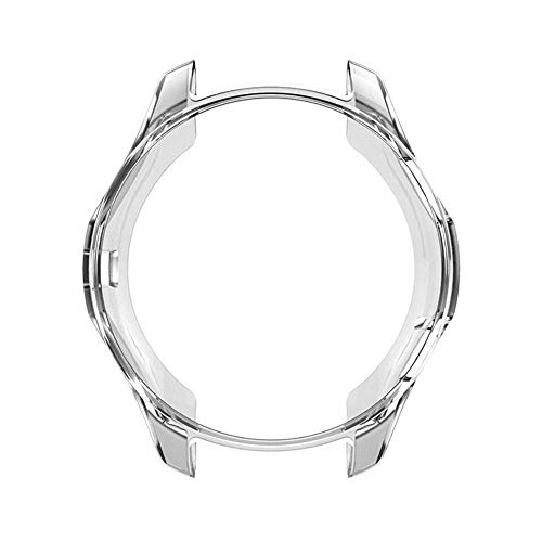 Preisvergleich Produktbild HEATLE Ultradünne Uhr Schutzhülle, Gute Qualität 1pc Ultradünne Tpuplating Schutzhülle Für Samsung Galaxy Watch 46mm (0.20 * 8.0 8 * 8.0cm, Silver)