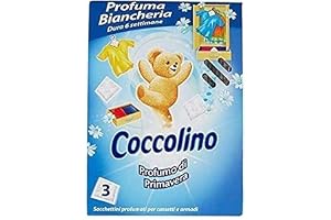 6 x Coccolino profumo di primavera luktar av linne vårluft 3 påsar