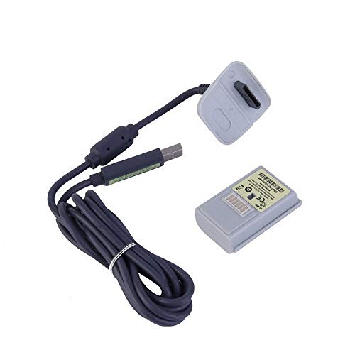 Preisvergleich Produktbild Fanyong 4800mAh Akku für XBOX 360 Wireless Controller + Kabel