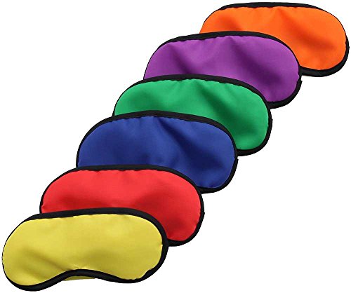 6er Set Augenbinden/Schlafmasken