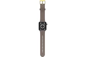 OtterBox All Day Watch Band for Apple Watch 40/41/42mm, Replacement Durable Soft Touch Silicone Strap for Apple Watch, Light Beige