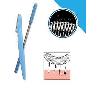 Facial Hair Epilator Remover tool - Quick Effective Face Hair Removal - No Threading Tool, Mess Wax Strips and Cream… - Image 3