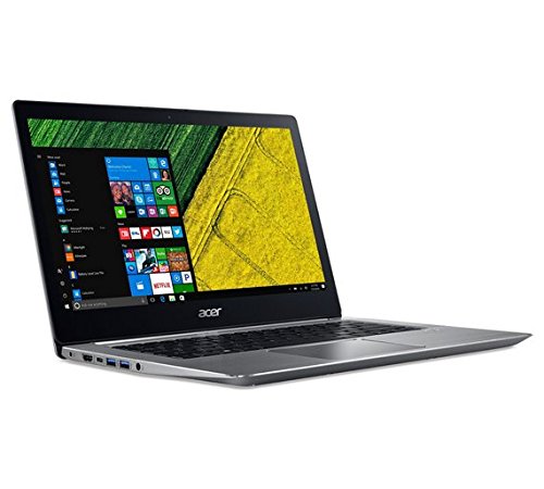 Acer Swift 3 35 56-Inch Notebook -  Silver   Intel i3-7100U Processor  8 GB RAM  128 GB SDD  Windows 10 Home 
