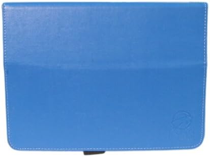 Kyasi London All Business 10-inch Samsung Galaxy Tab 3 10.1 Case Cover with Executive Card Slots 10.1" October Blue