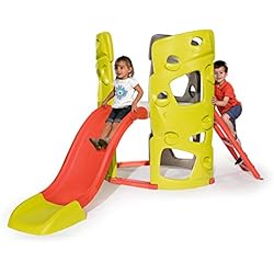 Smoby - 840204 - Tour d'Escalade + Toboggan