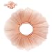 Healthy Clubs Baby Newborn Girl Tutu Skirt Flowers Headband Costume Photo Prop