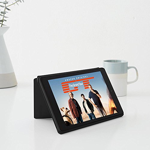 Amazon Fire HD 8-Hülle (8-Zoll-Tablet, 7. Generation – 2017), Schwarz - 6