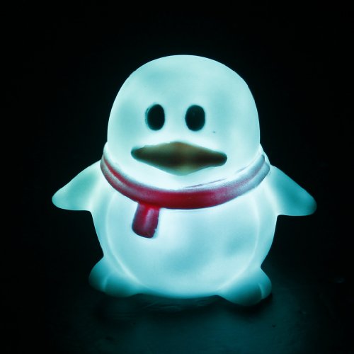 Farbwechsel Pinguin Form LED Lampe dekorative Nachtlicht - 8