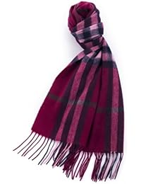 Burberry Women's Scarf Red bordeaux One size