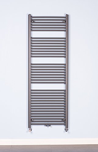 Handtuchheizkörper Badheizkörper 1700x600mm Grau gerade - 2