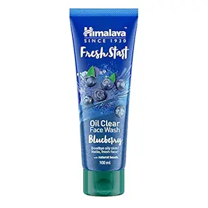 Himalaya Fresh Start Oil Clear Face Wash, Blueberry, 100ml