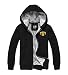 Produktbild One Piece Luffy Trafalgar Law Edward Newgate Whitebeard Anime Kapuzen Pullover Cosplay Kostuem Hoodie Schwarz Gold